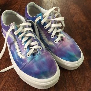 Dyed Old Skool Vans “Off the Wall”
